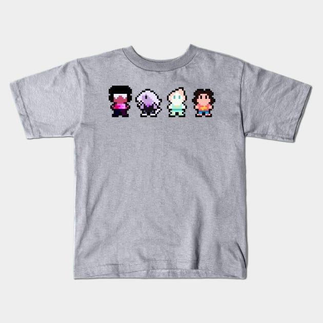 We... Are the Crystal Bits! Kids T-Shirt by ImpishMATT